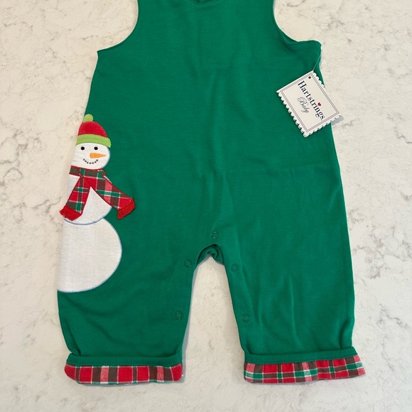 Hartstrings Green Snowman One Piece - Picture 2 of 9